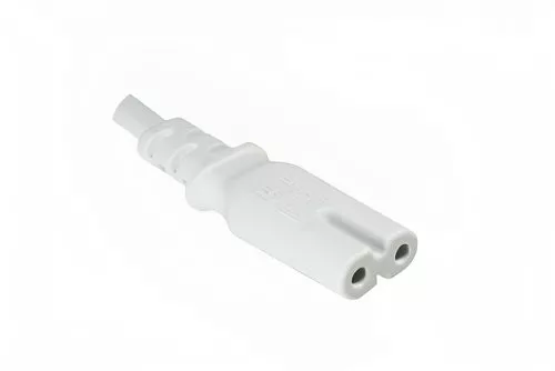 Power cord Euro plug type C to C7, 0,75mm²